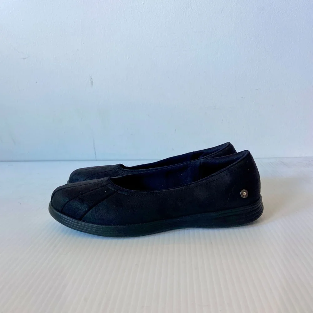 Skechers On The Go Dreamy Upscale Skimmer Flats Black Womens 7